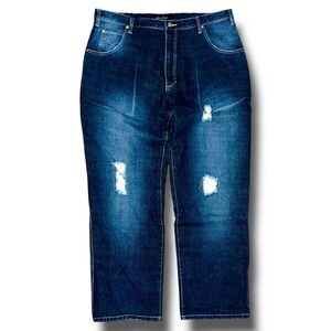 Vintage SEAN JOHN Baggy Jean Men 40 35"L Denim 90s Y2K Hip Hop Wide 10"‎ Leg